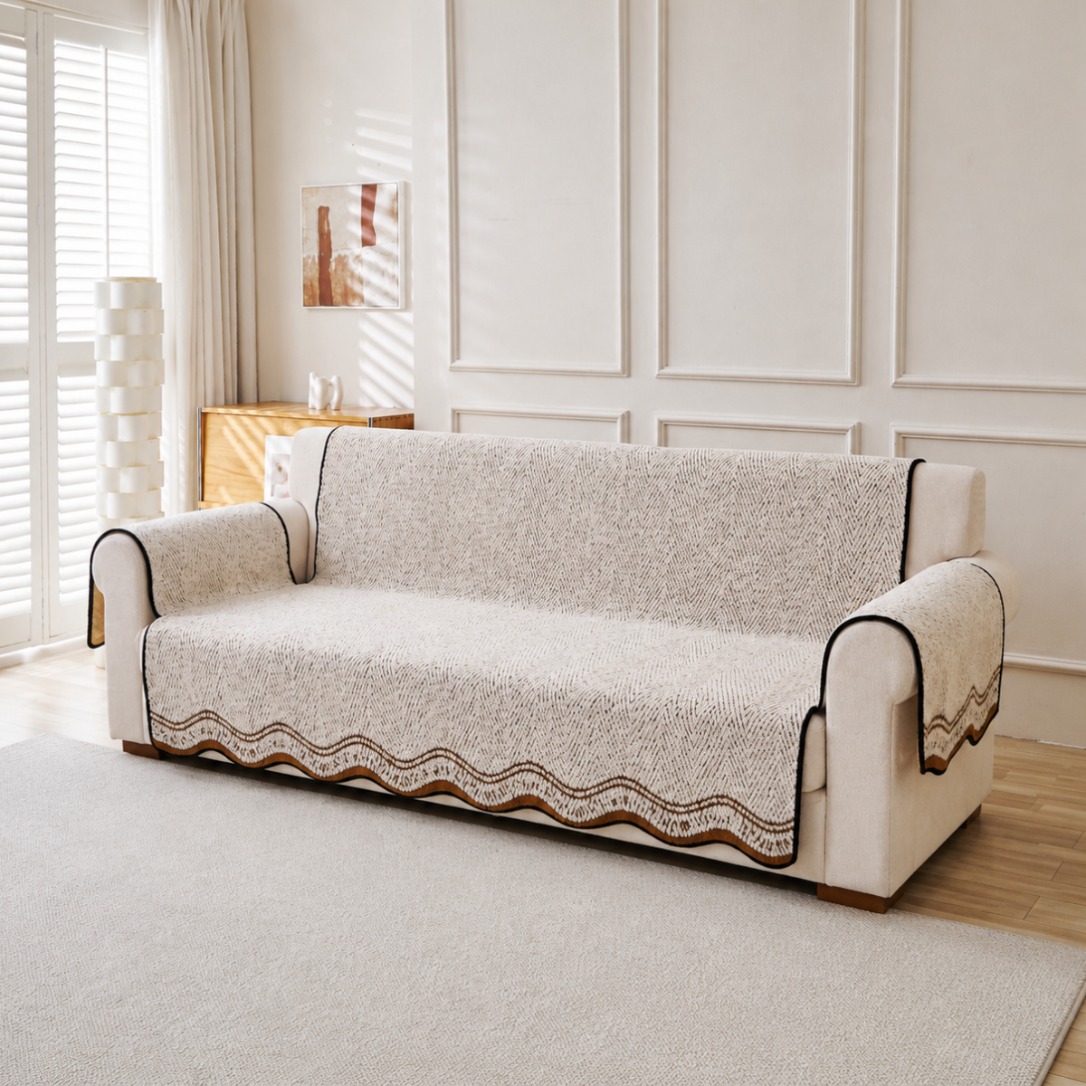 Luxury Non-Slip Sofa Cover(EM-SCN006)