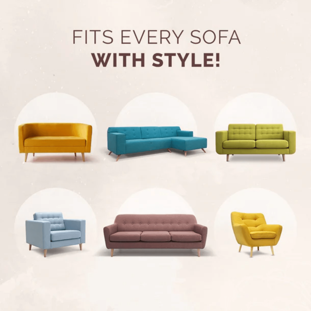 Elegance Chenille Coffee Sofa Cover : [EM-SC-40]