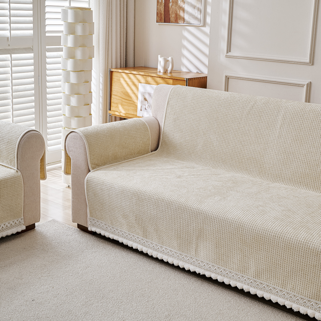 Washable Chenille Sofa Cover (EM-SCN001)