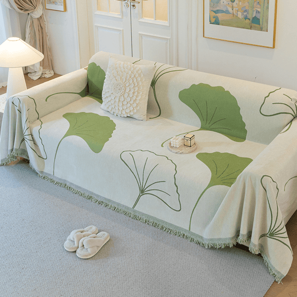 Elegance Chenille Sofa Cover :[EM-SC-29] Style-3