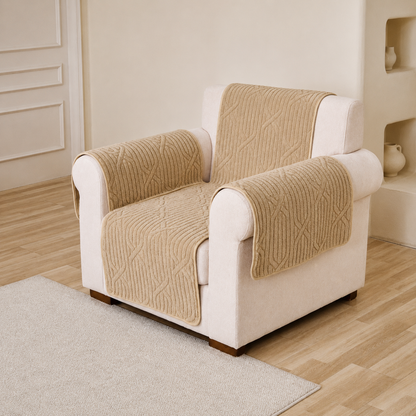 High-End Thick Plush Non-Slip Soft & Luxury Sofa Cover(EM-SCN005)