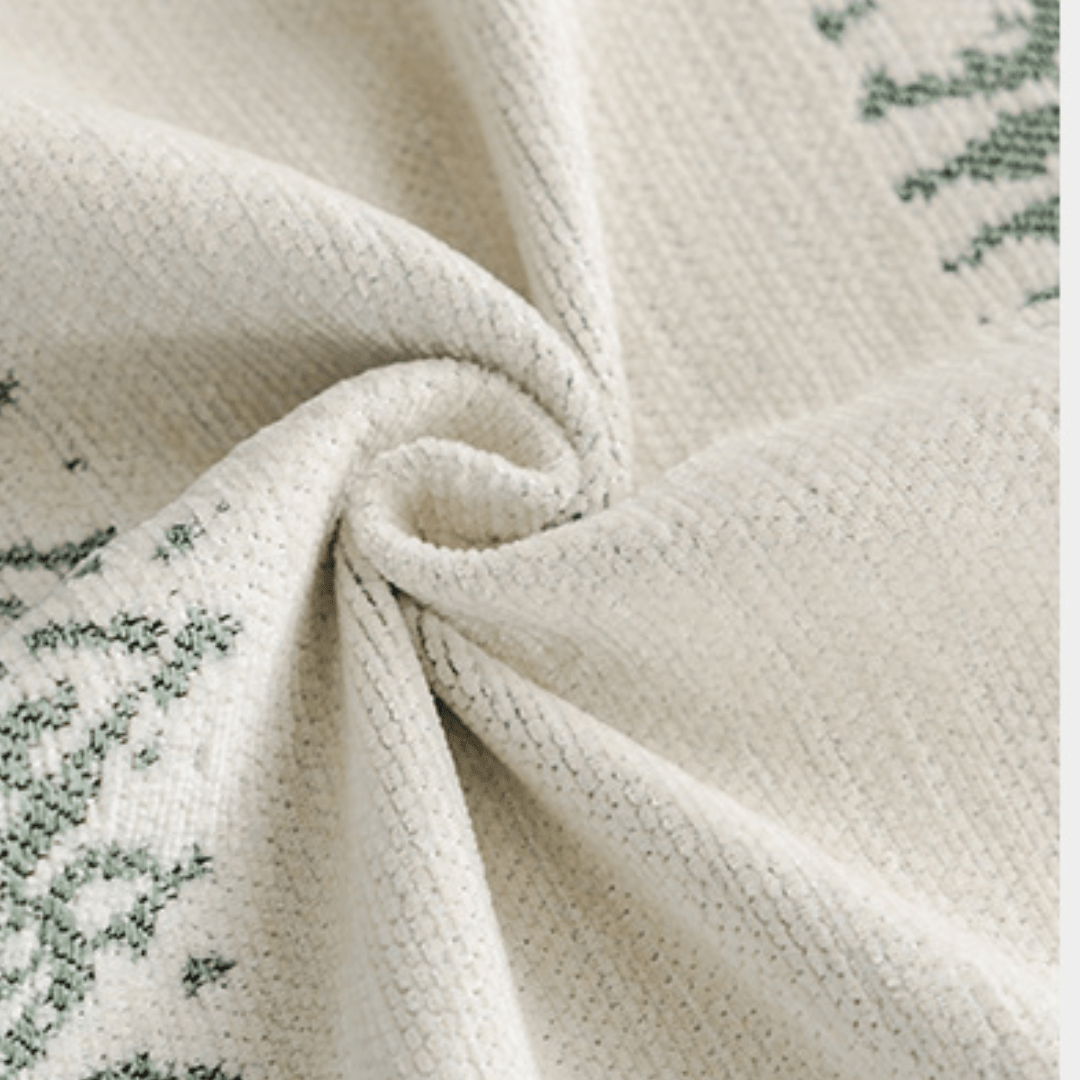Elegance Chenille Sofa Cover :[EM-SC-10] (Green)