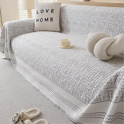 Luxury Chenille Sofa Cover : [EM-SC-34]