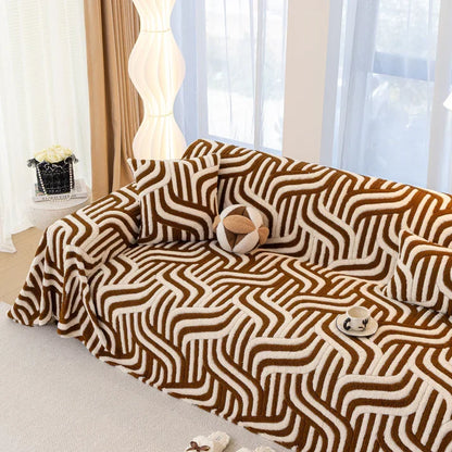 Elegance Chenille Sofa Cover : [EM-SC-39]