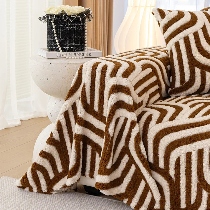 Elegance Chenille Sofa Cover : [EM-SC-39]