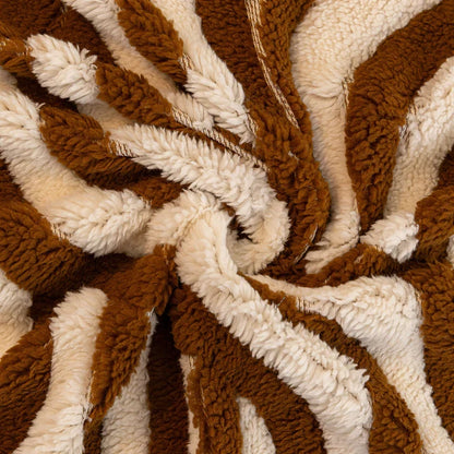 Brown Elegance Chenille Sofa Cover : [EM-SC-39]