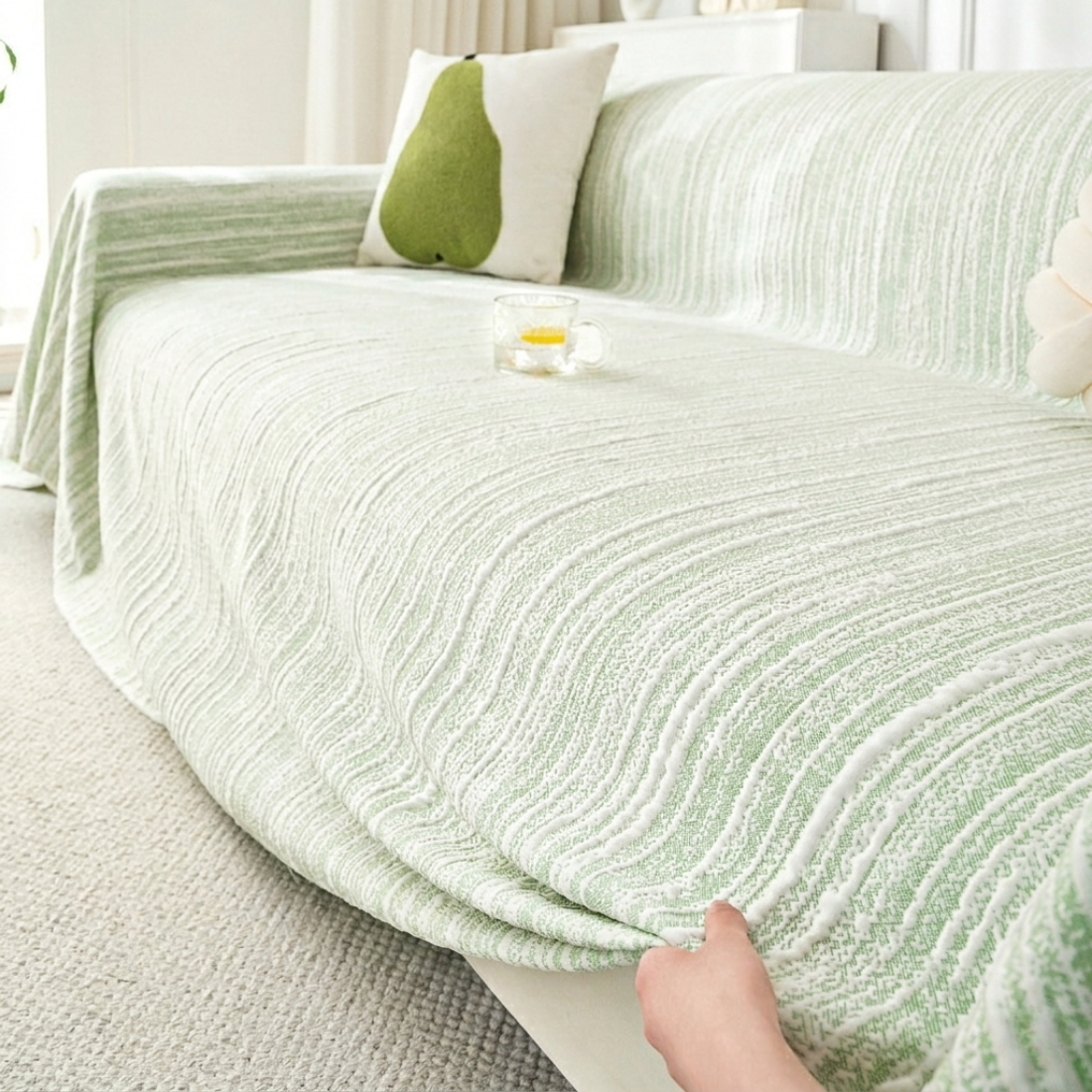 Elegance Chenille Sofa Cover : [EM-SC-40]