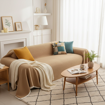 Elegance Chenille Sofa Cover : [EM-SC-44]