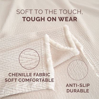Elegance Chenille Sofa Cover :[EM-SC-05]