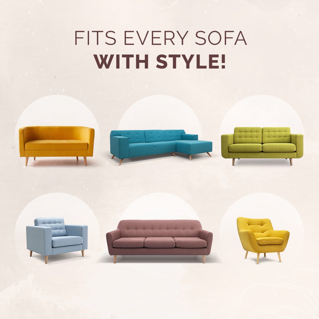 Elegance Chenille Sofa Cover : [EM-SC-23]