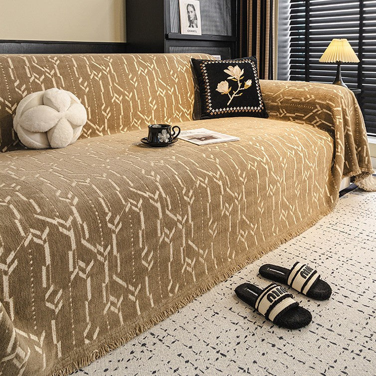 Elegance Chenille Sofa Cover : [EM-SC-46]