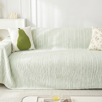Elegance Chenille Green Sofa Cover : [EM-SC-40]