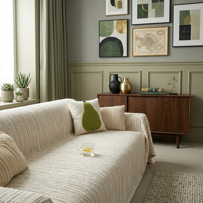 Elegance Chenille Coffee Sofa Cover : [EM-SC-40]