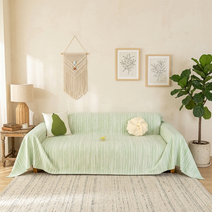 Elegance Chenille Green Sofa Cover : [EM-SC-40]