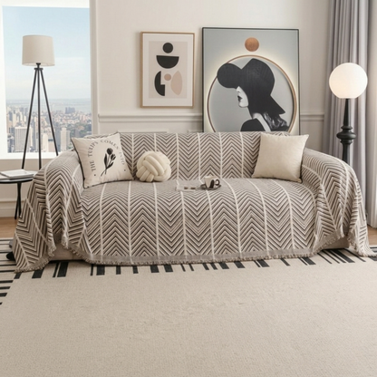 Elegance Chenille Coffee Sofa Cover : [EM-SC-41]