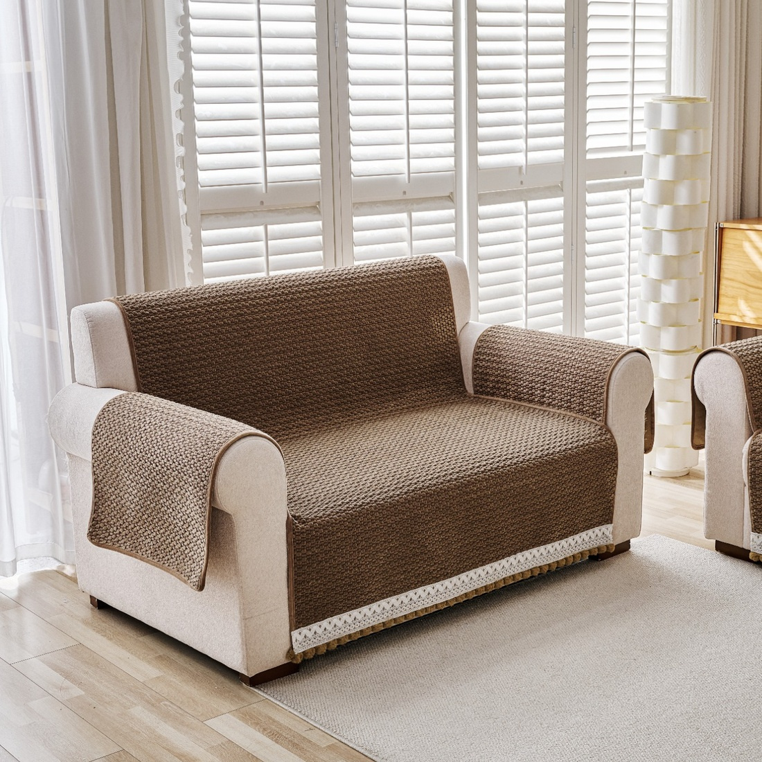Premium Chenille Non-Slip Sofa Cover(EM-SCN003)