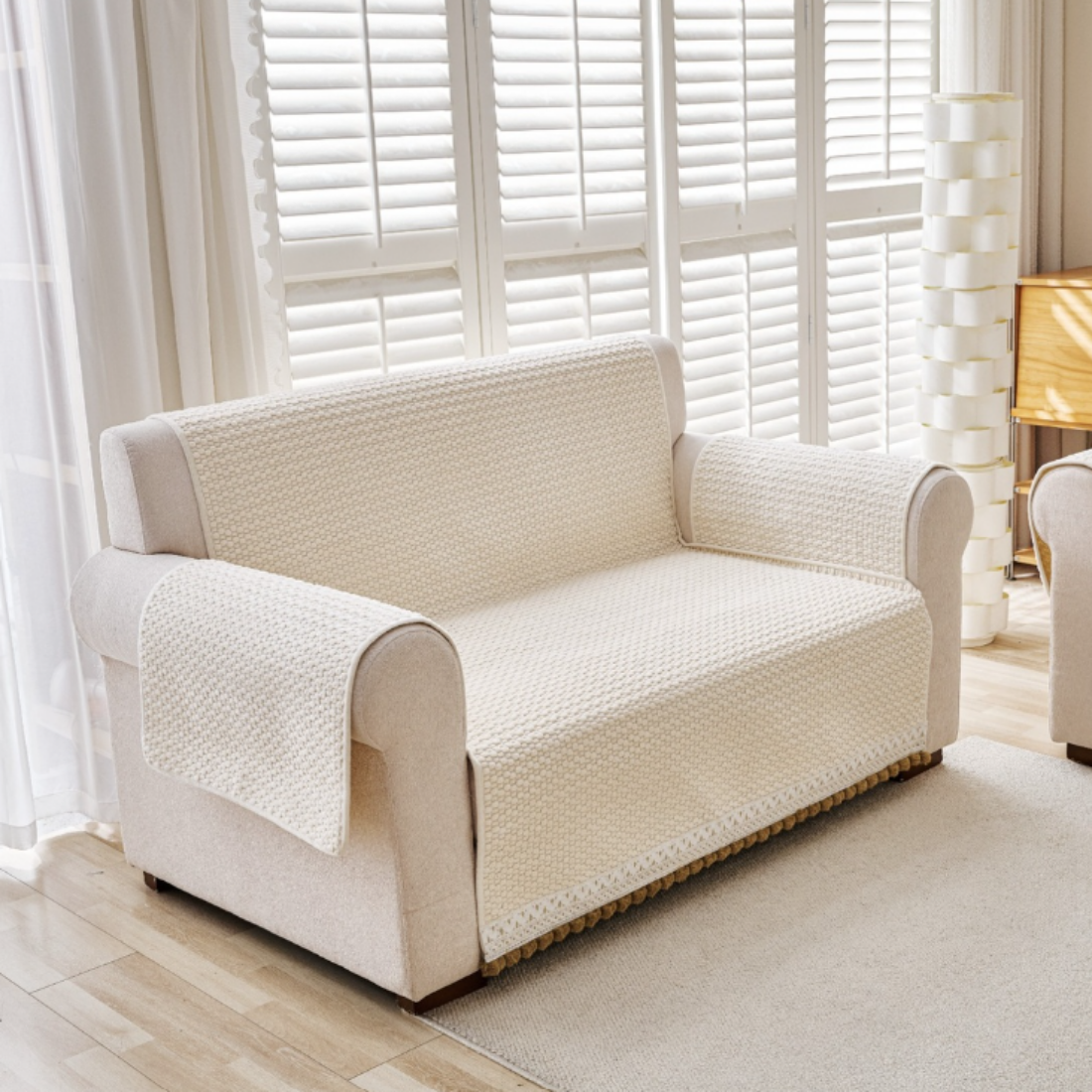 Premium Chenille Non-Slip Sofa Cover(EM-SCN003)