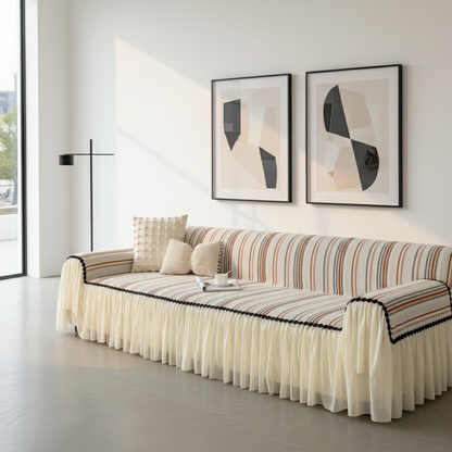 Elegance Chenille Sofa Cover : [EM-SC-42]