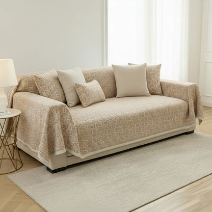 Elegance Chenille Sofa Cover : [EM-SC-37]